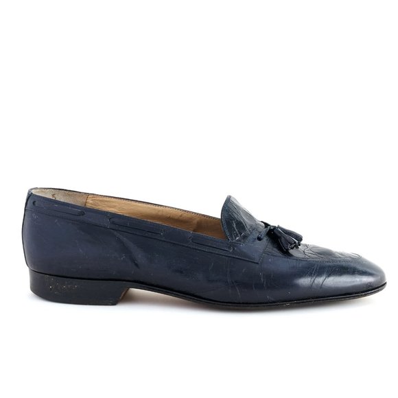MENS Mauri Alligator Loafer Tassel, Sz: 9.5 main image 4